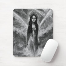 La Luna Dark Angel Fairy Woman Goth Fantasy Art