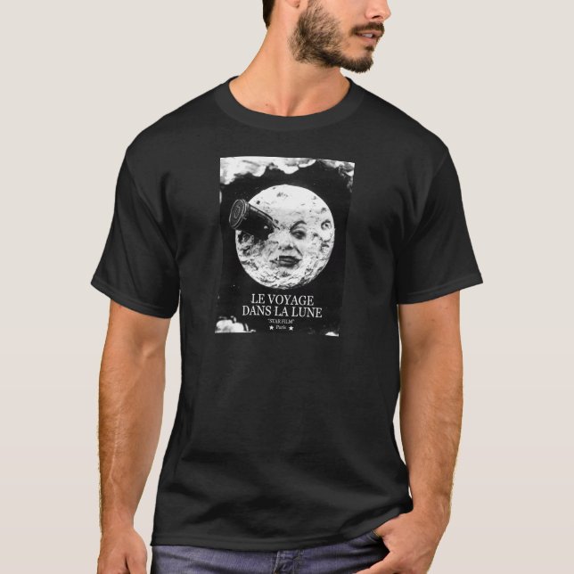 La Lune (eine Reise Le Voyage Dans zum Mond) T-Shirt (Vorderseite)
