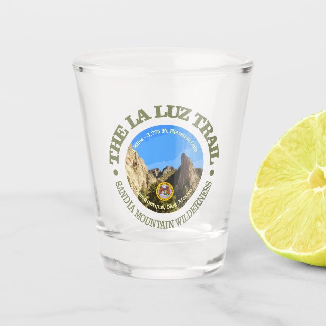 La Luz Schnapsglas (Vorderseite)