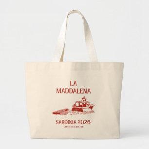 La Maddalena Canvas-Tasche - Luxus-Resort Jumbo Stoffbeutel