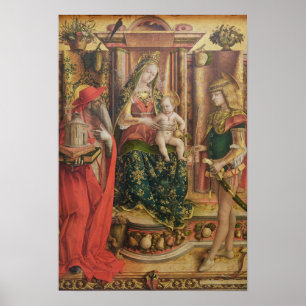 La-Madonna della Rondine, nach 1490 Poster