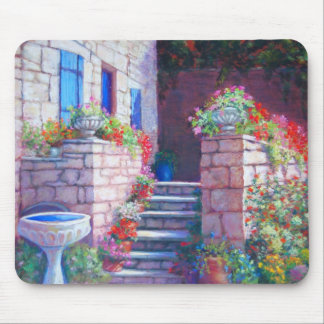La maison bleue en Dordogne Mousepad