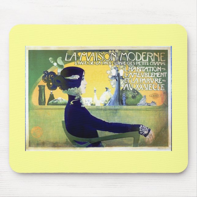 La Maison Moderne Art Noveau Mousepad (Vorne)