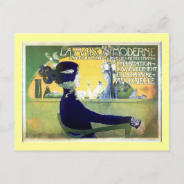 La Maison Moderne Art Noveau Postkarte