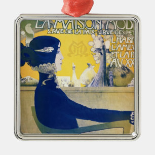 La Maison Moderne, c.1902 Silbernes Ornament