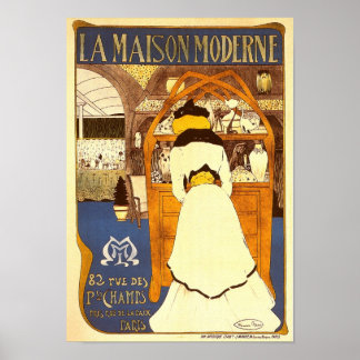 La Maison Moderne, Maurice Biais Poster