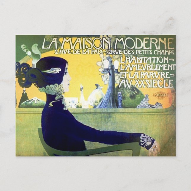 La Maison Moderne Postkarte (Vorderseite)