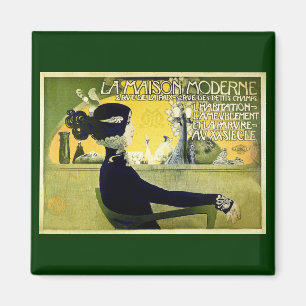 La Maison Moderne - Vintag 1905 Magnet