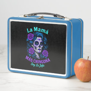 La Mamá Más Chingona Funny Spanish Mama Metall Brotdose