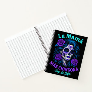 La Mamá Más Chingona Funny Spanish Mama Notizbuch
