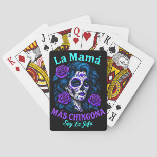 La Mamá Más Chingona Funny Spanish Mama Spielkarten