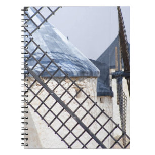 La Mancha, Spanien. Don Quixote ist berühmt für Notizblock