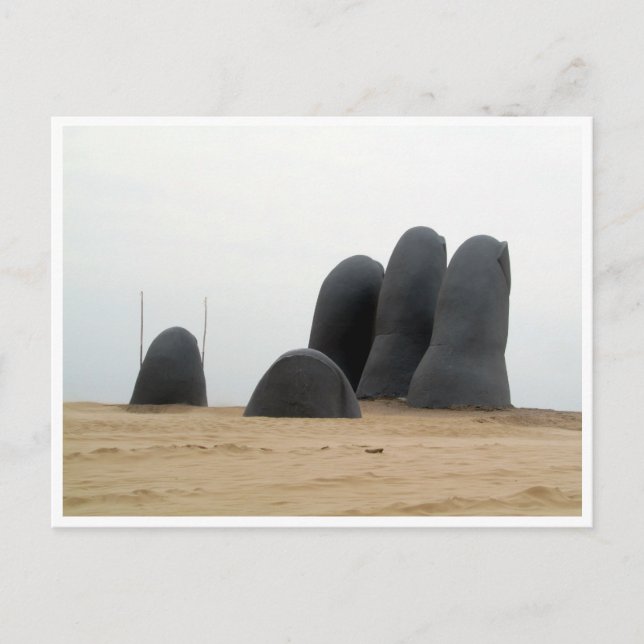 la mano punta postkarte (Vorderseite)