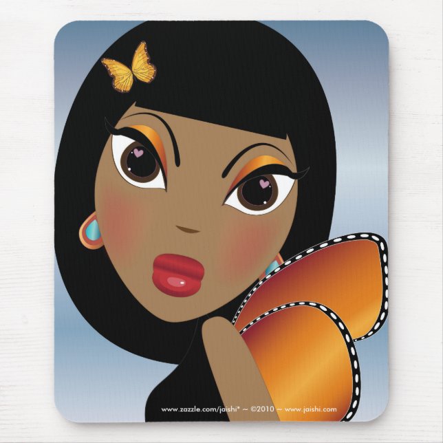 La Mariposa (Schmetterling) Mousepad (Vorne)