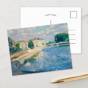 La Marne à Lagny   Henri Lebasque Postkarte
