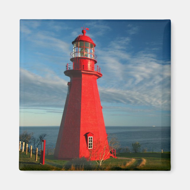 La Martre Lighthouse | Matane auf dem Gaspe Magnet (Vorne)