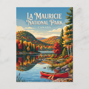 La Mauricie Nationalpark Kanada Postkarte