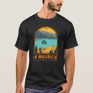 La Mauricie Nationalparkprojekt des Travel Art Vin T-Shirt