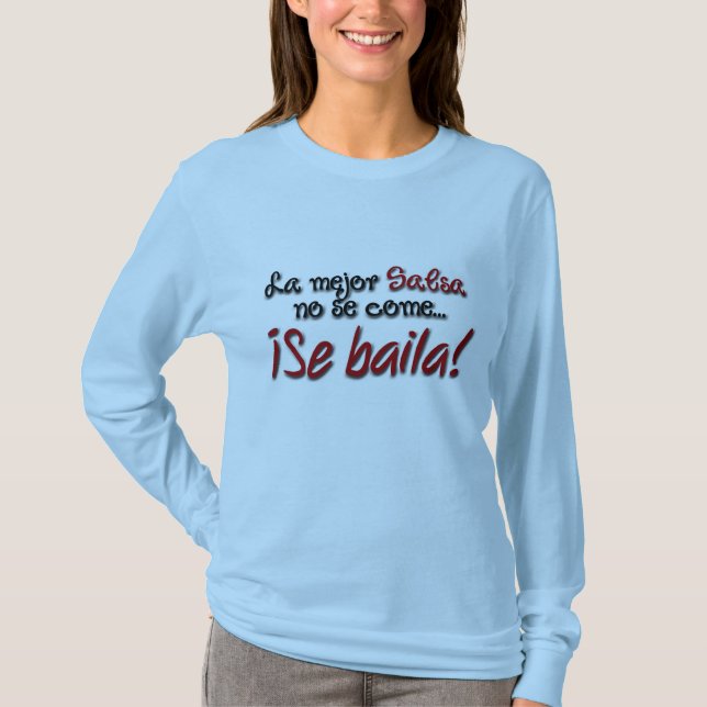 La mejor Salsa… T-Shirt (Vorderseite)