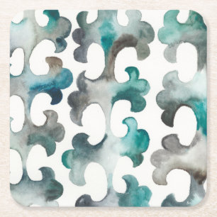 La Mer Rechteckiger Pappuntersetzer