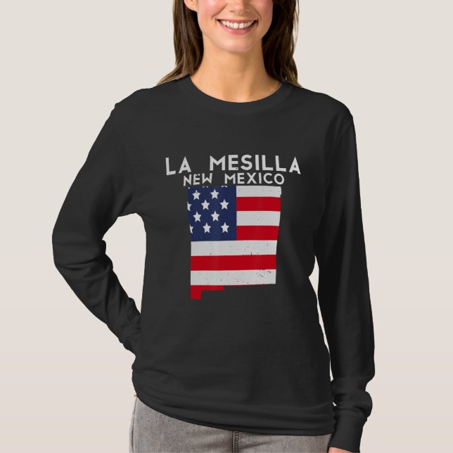 La Mesilla USA Staat America Travel New Mexico T-Shirt (Vorderseite)