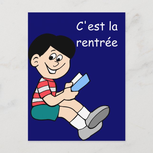 La miree des classes postkarte (Vorderseite)