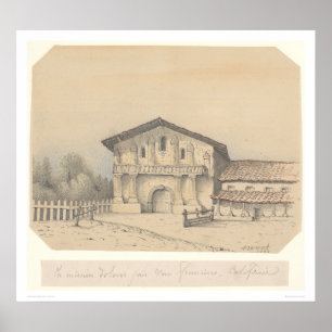 La Mission Delores, San Francisco, CA (1205) Poster