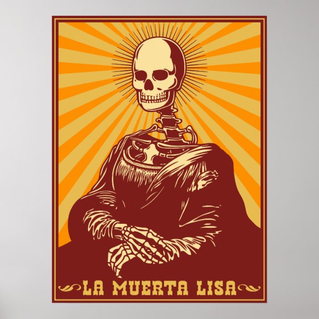 La Muerta Lisa Poster (Vorne)