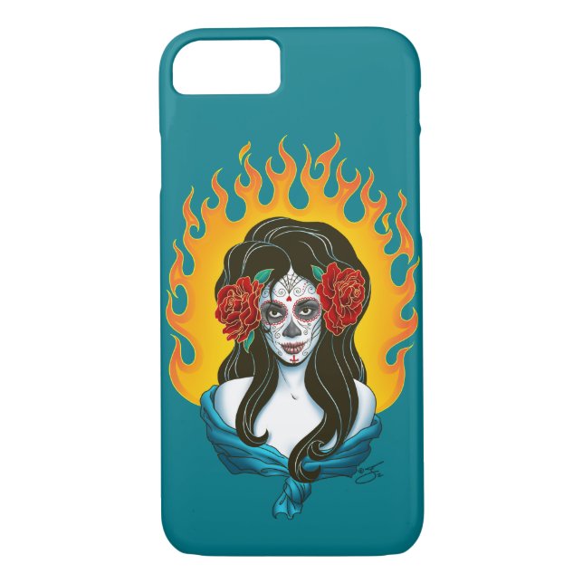 La Muerta Madonna Case-Mate iPhone Hülle (Rückseite)