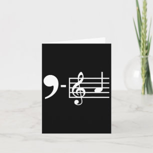 La Musiknotens Kamala Harris Supporter Music Teach Karte