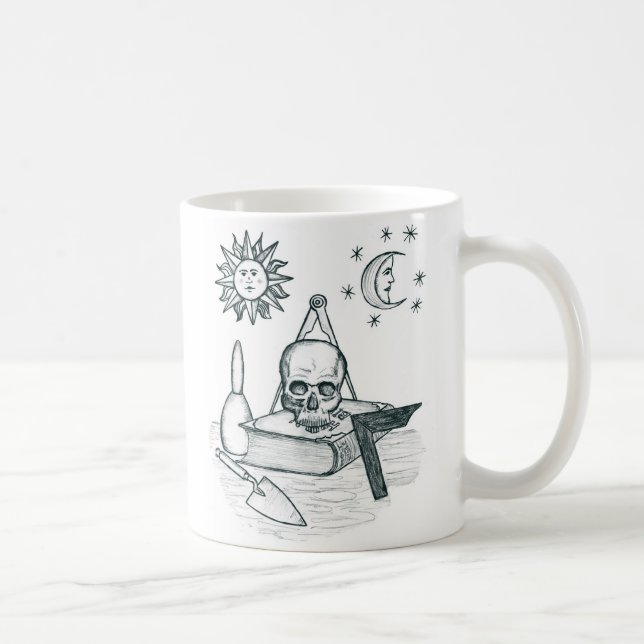 La-Mystiker-Zeichen Kaffeetasse (Rechts)