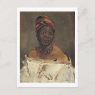 La_Négresse von Edouard Manet Postkarte
