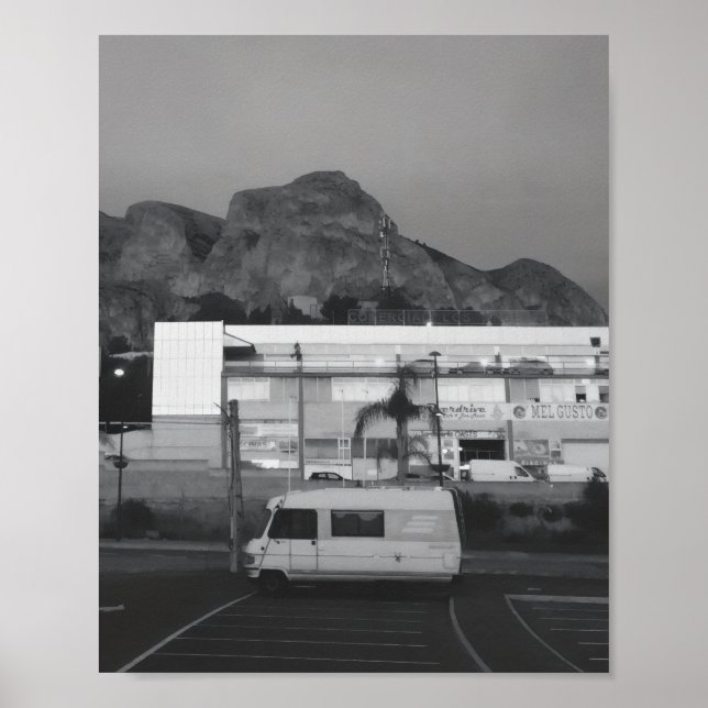 La Nucia B&W Poster (Vorne)