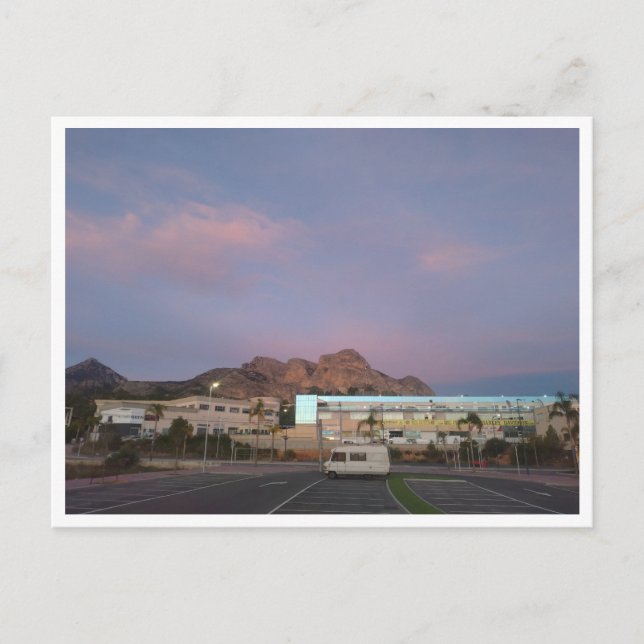 La Nucia (Spain) Postkarte (Vorderseite)