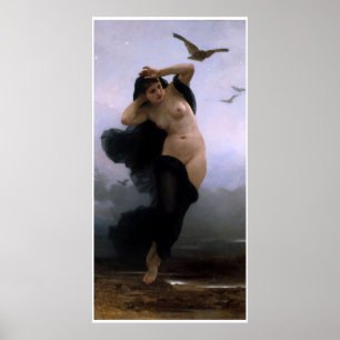 La Nuit William-Adolphe Bouguereau Poster