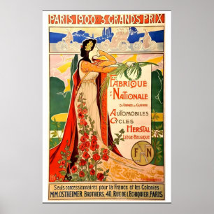 La Paris Ausstellung 1900 Grand Prix POSTER DRUCK