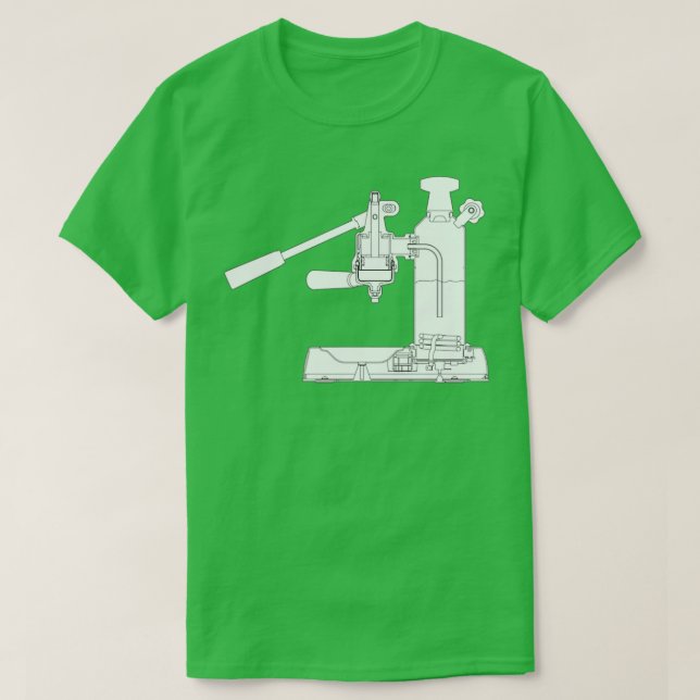 La Pavoni Lever Espresso Machine T-Shirt (Design vorne)