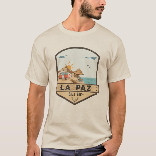 La Paz Baja California Sur Mexiko T-Shirt (Vorderseite)