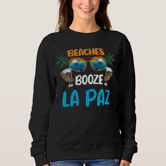 La Paz Beaches Mexico Vacation Party Matching Sweatshirt (Vorderseite)