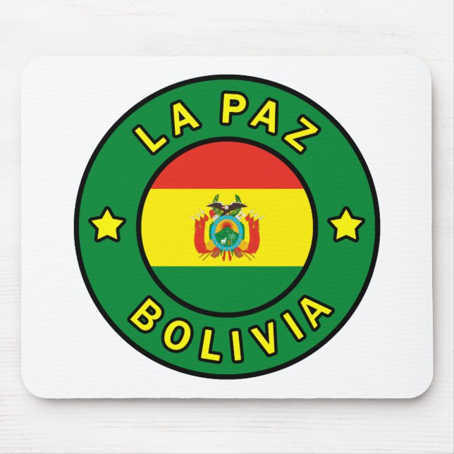 La Paz Bolivia Mousepad (Vorne)