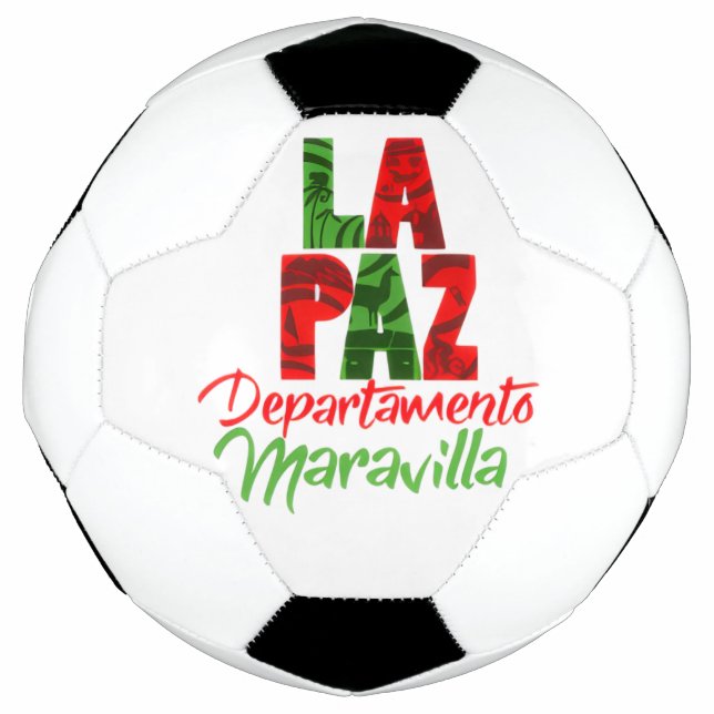 La Paz departamento maravilla Fußball (Vorderseite)