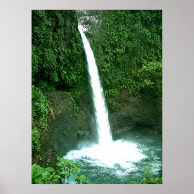La Paz Wasserfall, Costa Rica Poster (Vorne)