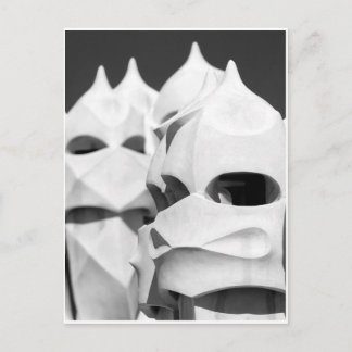 La Pedrera Chimneys Postkarte
