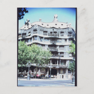 La Pedrera oder Casa Mila, 1905-10 Postkarte