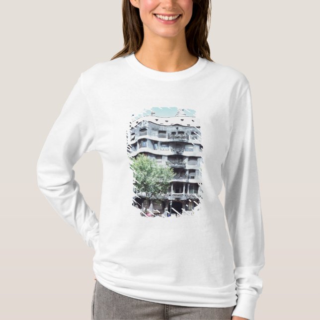 La Pedrera oder Casa Mila, 1905-10 T-Shirt (Vorderseite)