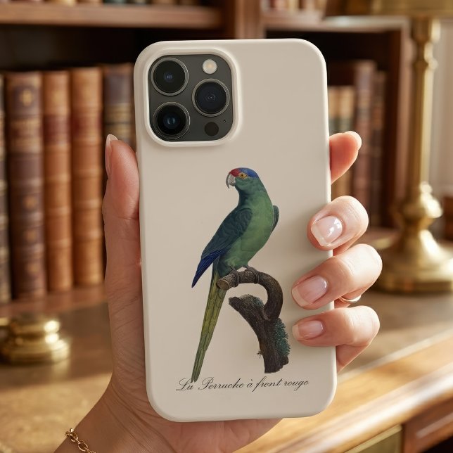 La Perruche - eine Vorfahrt Case-Mate iPhone Hülle (Orange-Fronted Parakeet, Eupsittula Canicularis. iPhone Case)