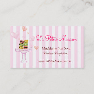 La Petite Macaron Business Card Visitenkarte