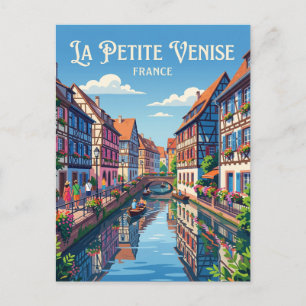 La Petite Venise Frankreich Postkarte