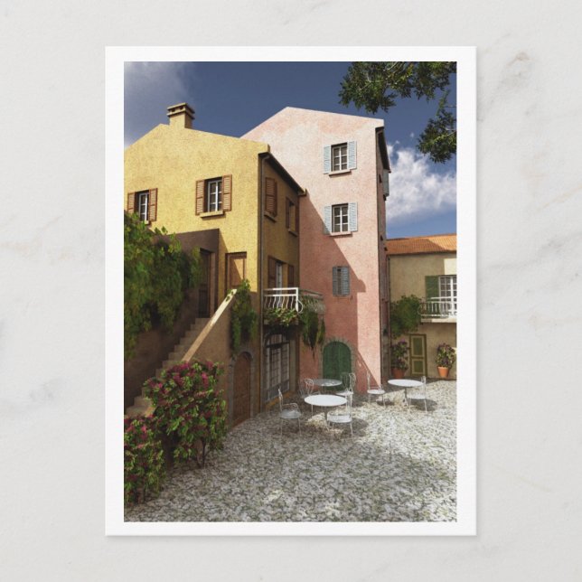 La Piazza Postkarte (Vorderseite)