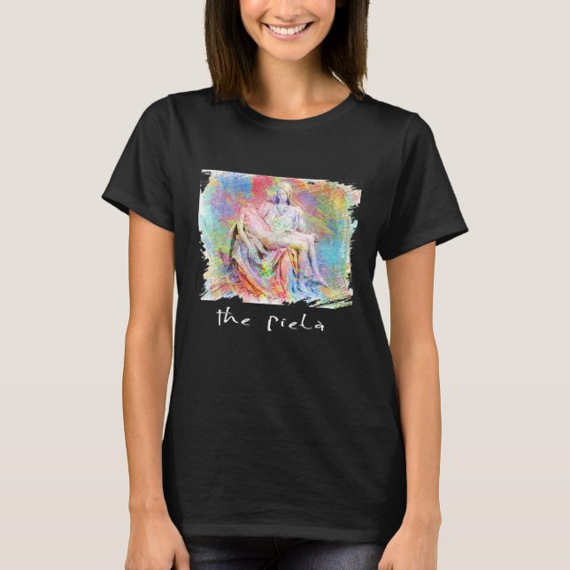 La Pieta Statue T-Shirt (Vorderseite)